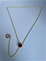 Collana Daniela De Marchi Donna Lollypop in Ottone Corniola CL5614 ORA CORNIOLA